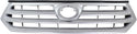 2011-2013 Toyota Highlander Grille, Painted-Silver.