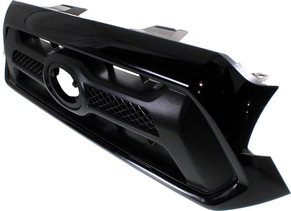 2012-2015 Toyota Tacoma Grille, Painted-Black.