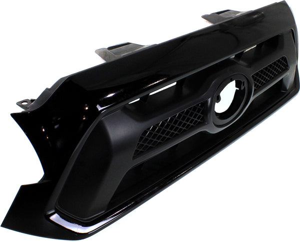 2012-2015 Toyota Tacoma Grille, Painted-Black.