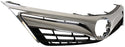 2012-2014 Toyota Camry Grille, Painted-Black.