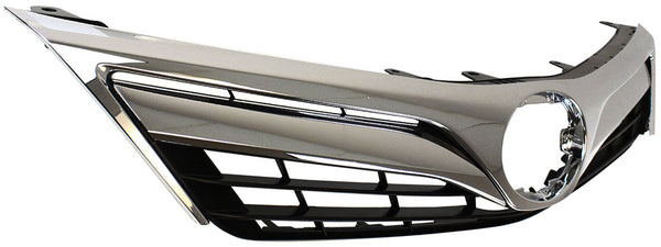 2012-2014 Toyota Camry Grille, Painted-Black.