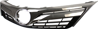 2012-2014 Toyota Camry Grille, Painted-Black.