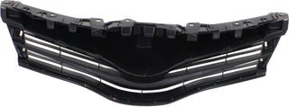 2012-2014 Toyota Yaris Grille, Painted-Black.