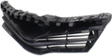 2012-2014 Toyota Yaris Grille, Painted-Black.