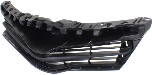 2012-2014 Toyota Yaris Grille, Painted-Black.