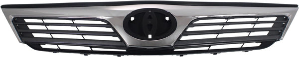 2012-2014 Toyota Camry Grille, Chrome Shell/Black Insert.