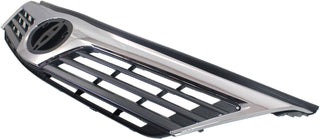 2012-2014 Toyota Camry Grille, Chrome Shell/Black Insert.
