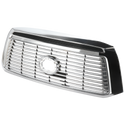 2010-2013 Toyota Tundra Grille, Chrome/satin/nickel.