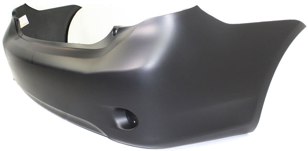2009-2010  Toyota Corolla Rear Bumper Cover, Primed, W/O Spoiler Hole.