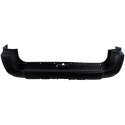 2006-2009 Toyota 4Runner Rear Bumper Cover, Primed, With Trailer Hitch.