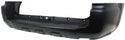 2006-2009 Toyota 4Runner Rear Bumper Cover, Primed, w/Out Trailer Hitch.