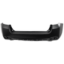 2008-2010  Toyota Highlander Rear Bumper Cover, Upper, Primed.