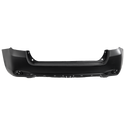 2008-2010  Toyota Highlander Rear Bumper Cover, Upper, Primed.
