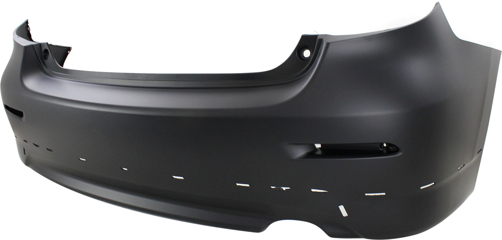 2009 Matrix White Rear 2009-2010 Toyota Matrix Rear Bumper Cover, Primed, With Spoiler - Capa