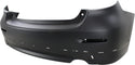 2009-2010 Toyota Matrix Rear Bumper Cover, Primed, With Spoiler - Capa.