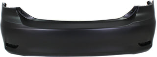 2011-2013 Toyota Corolla Rear Bumper Cover, Primed, w/o Spoiler Hole.