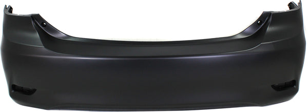2011-2013 Toyota Corolla Rear Bumper Cover, Primed, w/o Spoiler Hole.