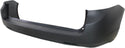 2011-2015 Toyota Sienna Rear Bumper Cover, w/o Park Distance Sensor-Capa.