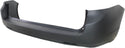 2011-2015 Toyota Sienna Rear Bumper Cover, Primed, w/o Park Distance Sensor.
