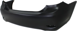 2011-2013 Toyota Corolla Rear Bumper Cover, Primed, w/o Spoiler Holes.
