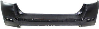 2011-2013 Toyota Highlander Rear Bumper Cover, Primed Top, Textured Bottom.