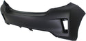 2012-2014 Toyota Yaris Rear Bumper Cover, Primed, Hatchback, SE Model.