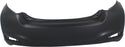 2012-2014 Toyota Yaris Rear Bumper Cover, Primed, Hatchback, Capa.