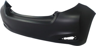 2012-2014 Toyota Yaris Rear Bumper Cover, Primed, Hatchback, Capa.