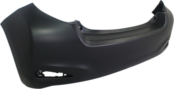 2012-2014 Toyota Yaris Rear Bumper Cover, Primed, Hatchback, Capa.