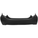 2012-2014 Toyota Prius c Rear Bumper Cover, Primed.