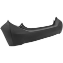 2012-2014 Toyota Prius c Rear Bumper Cover, Primed.