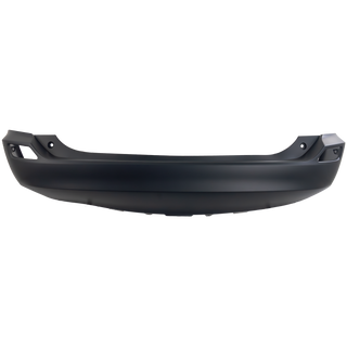 2013-2015 Toyota Rav4 Rear Bumper Cover, Textured Dark Gray, W/O Parking Sensors - CAPA.