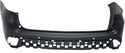 2014 Toyota Highlander Rear Bumper Cover, Upper, Primed, w/Object Sensors.