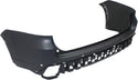 2014 Toyota Highlander Rear Bumper Cover, Upper, Primed, w/Object Sensors.
