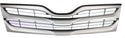 2013-2016 Toyota Venza Grille, Silver Shell/Black.