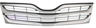 2013-2016 Toyota Venza Grille, Silver Shell/Black.