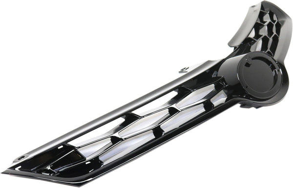 2014-2016 Toyota Corolla Grille, Painted-gray.