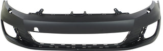 2010-2014 Volkswagen GTI Front Bumper Cover, w/HLW, w/o Parking Assist, Hatchback.