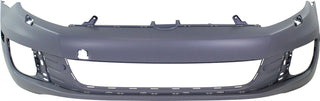 2010-2014 Volkswagen Golf/Gti Front Bumper Cover, Ptm, W/ Headl Washer, W/O Pas.