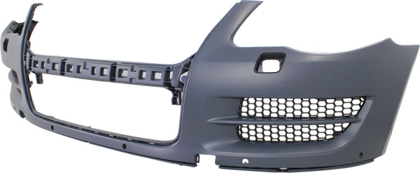 2008-2010 Volkswagen Touareg Front Bumper Cover, w/Headlamp Washers & Sensors.