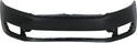 2012-2015 Volkswagen Passat Front Bumper Cover, Primed Black - Capa.