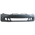 2010-2014 Volkswagen Golf Front Bumper Cover, Primed, Plastic, Wagon.