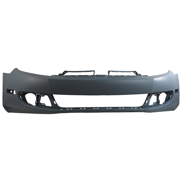 2010-2014 Volkswagen Golf Front Bumper Cover, Primed, Plastic, Wagon.