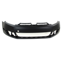 2010-2014 Volkswagen Golf Front Bumper Cover, Primed, w/Out Headlamp Washer.