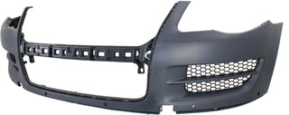 2008-2010 Volkswagen Touareg Front Bumper Cover, Primed, W/O Headlamp Wshr, W/ Parking Sensors.