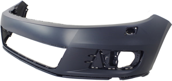 2012-2016 Volkswagen Tiguan Front Bumper Cover, Primed, With HLW, W/O Parking Aid T2.