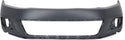 2012-2016 Volkswagen Tiguan Front Bumper Cover, w/o Hlamp Washer, w/o Parking Aid.