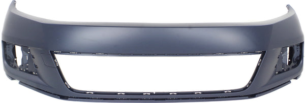 2012-2016 Volkswagen Tiguan Front Bumper Cover, w/o Hlamp Washer, w/Parking Aid.