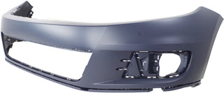 2012-2016 Volkswagen Tiguan Front Bumper Cover, w/o Hlamp Washer, w/Parking Aid.