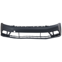 2015-2016 Volkswagen Jetta Front Bumper Cover, Primed, w/o Headlamp Washer.